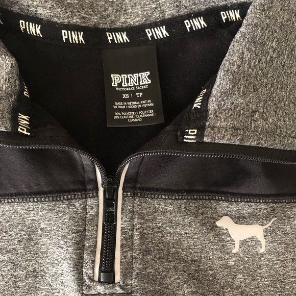 PINK zip pullover - Picture 2 of 3